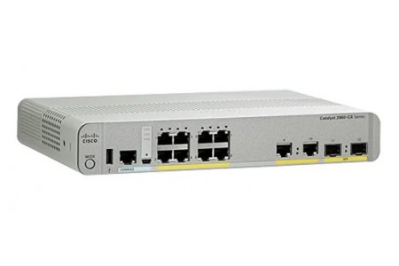 Коммутатор Cisco Catalyst WS-C2960CX-8PC-L (8 портов, PoE)