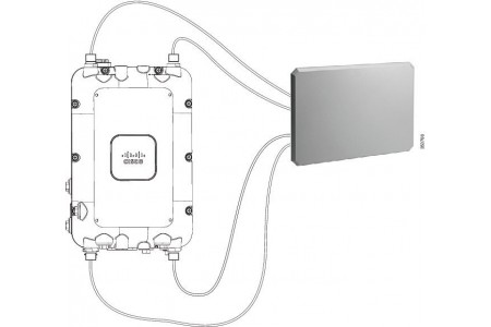Антенна двухдиапазонная Cisco AIR-ANT2513P4M-N