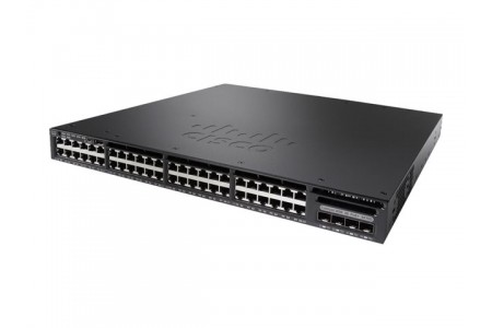Коммутатор Cisco WS-C3650-48PS-S (48 портов, PoE)