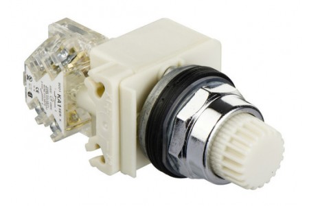 Кнопка Schneider Electric Harmony 30 мм, 24В, IP66, Белый