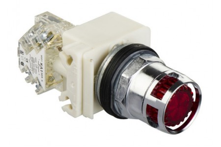 Кнопка Schneider Electric Harmony 30 мм, 120В, IP66, Красный