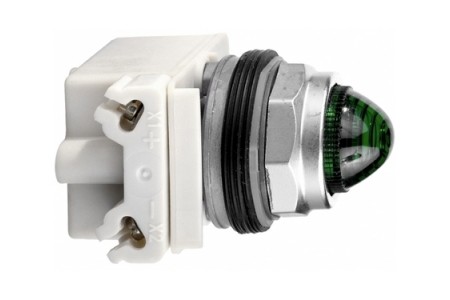 Лампа сигнальная Schneider Electric Harmony, 30мм, 230В, AC, Зеленый