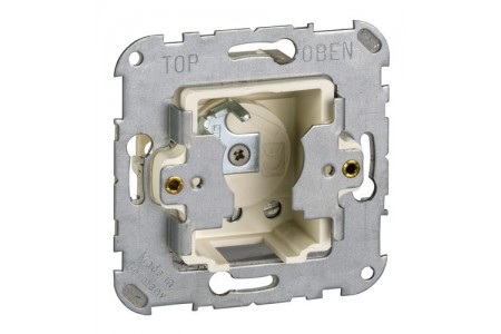 Механизм кнопочного выключателя с фиксатором положения для рольставней, для замочного цилиндра